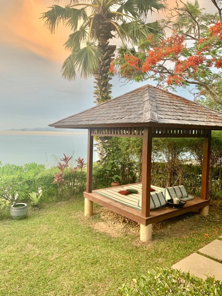 Cozy Gazebo Area in Private Beach Villa 