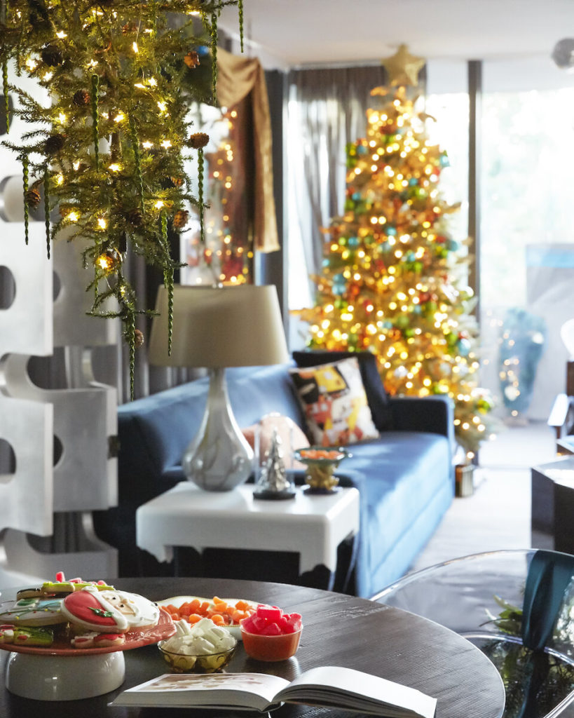Christmas Holiday Living Room Design Inspiration